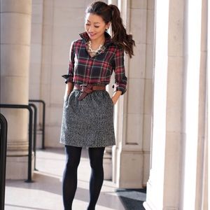 J Crew Tartan Perfect Shirt